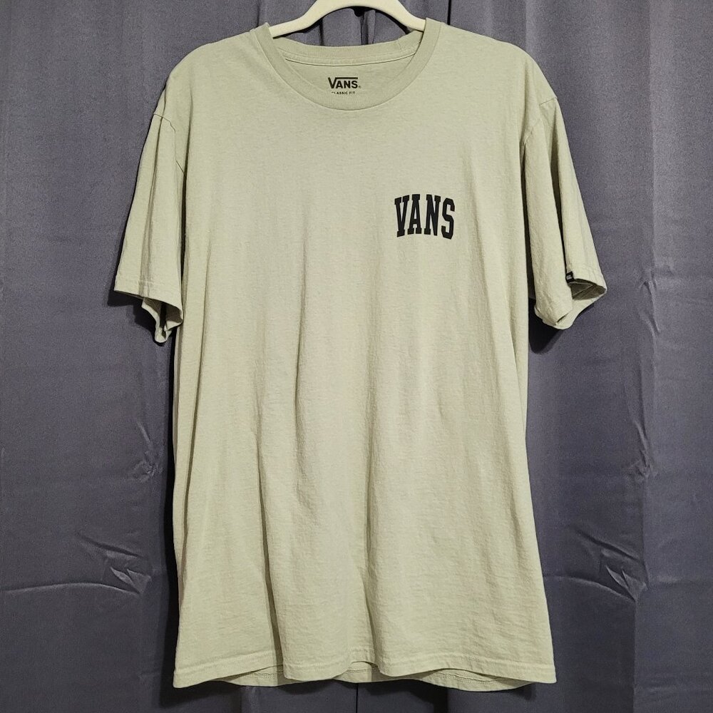 Vans Varsity Mens Light Green T-Shirt